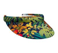 Lipodo Visiere Flower Multicolore Jungle Coton Femme Printemps Ete