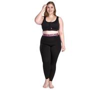 LIPOELASTIC Legging actif avec compression médicale - Anti-cellulite, Noir, L