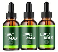 Lipomax Drops, Gouttes Vitaminiques Renforçantes Pour Femmes Et Hommes,3 PCS