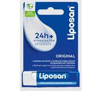 Liposan Baume à lèvres original (1 x 4,8 g) - Soin intensif - Texture légère - Baume hydratant pour des lèvres douces et lisses