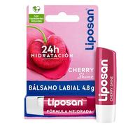 Liposan Cherry Shine (1 x 4,8 g), cacao à lèvres parfumé cerise, baume à lèvres, lotion hydratante pour les lèvres belles, douces et juteuses