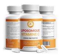 Liposomal Vitamin C 2200mg, Max Absorption, High Strength, Antioxidant, No additives, Non-GMO - 60 Capsules