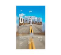 LIPOYE Affiche Album Destin De Ninho sur Toile - Décoration pour Chambre, Bureau, Paysage - Cadeau (30 x 45 cm)