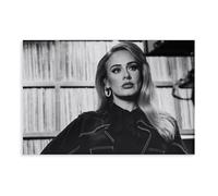 LIPOYE Poster Adele sur toile pour décoration de chambre à coucher, bureau, chambre, cadeau 30 x 45 cm