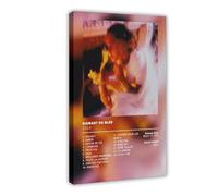 LIPOYE Poster d'album Diamant Du Bled par Zola - Impression sur toile - Décoration pour chambre à coucher, bureau, chambre - Cadeau - 30 x 45 cm