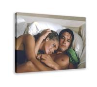 LIPOYE Poster vintage avec photo de Van Romy Schneider En Alain Delon - Décoration de chambre à coucher, bureau, chambre - Cadeau - 40 x 60 cm