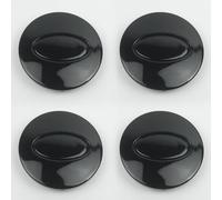 LIPPSYYDS Cache Moyeux pour Land Rover Range Rover Velar 2017-2025, Enjoliveurs Centre Roue Voiture Bouchon Finition Jante Centrale Couvre Capuchons,Normal-Black-