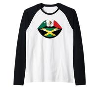 Lips Half Jamaican Mexican Roots Jamaica Mexico Manche Raglan
