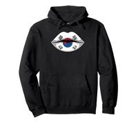 Lips Korea Drapeau Coréen Corée Sweat à Capuche