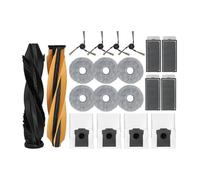 Lipski Compatible avec Dreame X50 Ultra / S40 Édition améliorée Pièces à Vide Main Roller Brosse latérale Hepa Filtre Mop Tissu Sac de poussière(Set 9)