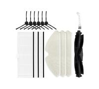 Lipski Compatible avec HONITURE Q6, Brosse latérale Principale Filtre HEPA, Chiffon de Nettoyage, Sac à poussière(Set 12)