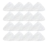 Lipski Compatible avec Vileda Les tampons de Balai à Vapeur en Fibres Ultra-Fines, Les pièces de Nettoyeur à Vapeur, Les Accessoires de Remplacement en Tissu Triangulaire(16pcs)