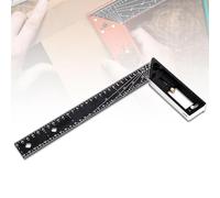 Lipski Multi-Angle Measuring Ruler, Professional Measuring Tool, Universal Combination Angle, 45/90 Degree Multifunctional Gauge Right Angle Ruler for Precise Measuring, Drawing (B)