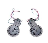 Lipski Roues Gauche et Droite, compatibles avec ECOVACS DEEBOT OZMO X1 Omni / T10 Turbo / T20 Les pièces de Rechange for aspirateur Robot (Color : Left and Right)