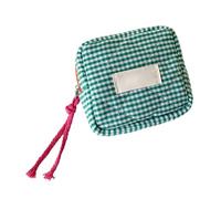 Lipstick Bag, Portable Multipurpose Pouch, Square Check Design Bag