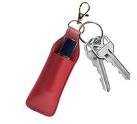 Lipstick Holder Keychain, Lip Balm Keychain Pouch, Leather Lipstick Holder, Portable Lip Balm Pouch, Lip Gloss Keychain, Lipstick Case Keyring, Small Lipstick Pouch, Lipstick Case for Purse, rouge,