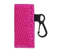 Lipstick Holder Keychain, Portable Lip Oil Protective Case Keyring, 1.02in Lip Balm Organizer for Girls, Travel Friendly Lipstick Storage, Fashionable Accessory