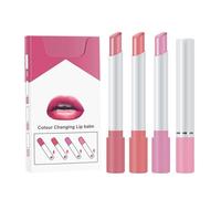 Lipstick Long Lasting, Nude Lipstick Set, Set of 4, Non-Stick Lipsticks, Lip Plumping Lip Gloss, Waterproof Lip Stick Matte Lipstick Sets for Women
