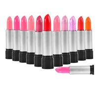 Lipstick Set Matte Liquid Lip Gloss étanche à lèvres de longue durée, pas peur d'embrasser Boire nager 12 couleurs à lèvres