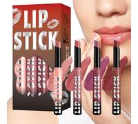 Lipstick waterproof - Cosmétiques Velours Imperméables,Kit de maquillage de 4 rouges à lèvres rouges - Pour Femmes, , Séance Photo, Mariage, Bureau, Voyage, Anniversaire, Fête