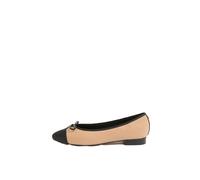 Lipsy Ballerines camel / noir, Taille 41,5-42