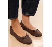 Lipsy Ballerines Lipsy Toecap Marron chocolat EU 38 (UK 5)