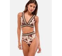 Lipsy Bas de bikini crème / noisette / or / rose, Taille XS