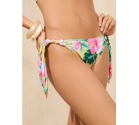 Lipsy Bas de bikini jaune / émeraude / rose, Taille XXXL