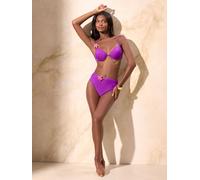 Lipsy Bas de bikini Lipsy taille haute à fleurs