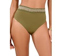 Lipsy Bas de bikini olive / vert pastel, Taille XS