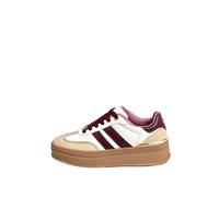 Lipsy Baskets basses beige / bourgogne / blanc, Taille 40-40,5