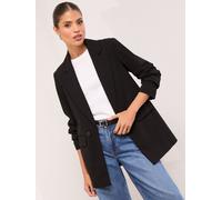 lipsy Blazer long ajusté Lipsy décontracté Noir FR 48 (EU 46)