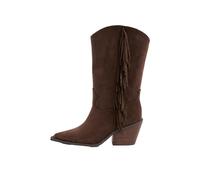 Lipsy Bottes de cowboy chocolat, Taille 42