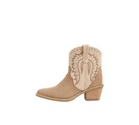 Lipsy Bottes de cowboy écru / sable, Taille 38