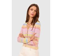Lipsy Cardigan bleu clair / jaune / homard / rose, Taille L