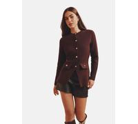 Lipsy Cardigan brun foncé, Taille L