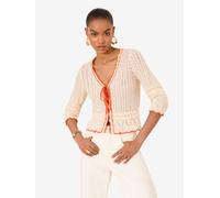 Lipsy Cardigan crème / saumon, Taille L
