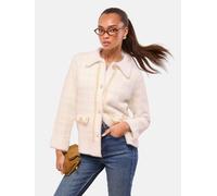 Lipsy Cardigan moutarde / blanc, Taille XL