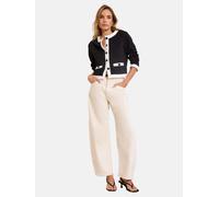 Lipsy Cardigan noir / blanc, Taille S
