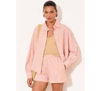 Lipsy Chemises boutonnée Lipsy Rayé rose et orange 44