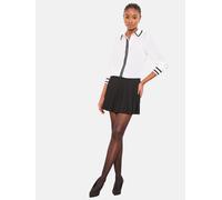 Lipsy Chemisier bleu marine / blanc, Taille 4XL