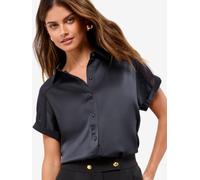 Lipsy Chemisier bleu marine, Taille L