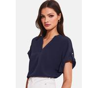 Lipsy Chemisier bleu marine, Taille XXXL