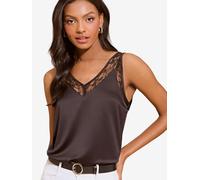 Lipsy Chemisier brun foncé, Taille XXXL