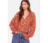 Lipsy Chemisier rose / rouge rouille / noir, Taille XL