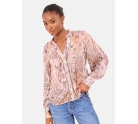 Lipsy Chemisier saphir / chocolat / abricot / rosé, Taille M