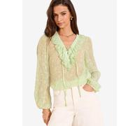 Lipsy Chemisier vert clair, Taille XL