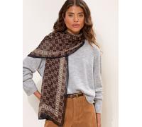 Lipsy Écharpe légère imprimée Lipsy Brun Un an