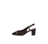 Lipsy Escarpins à bride arrière noir / blanc, Taille 37