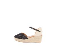 Lipsy Espadrilles crème / noir / blanc, Taille 37